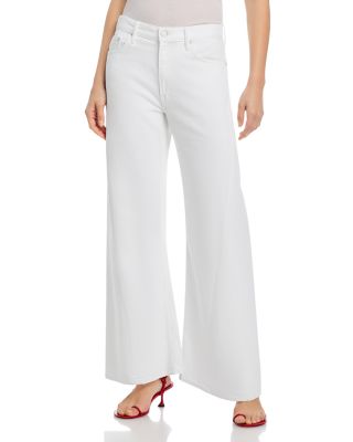 The Lemon Twist Skimp High Rise Wide Leg Jeans in Pinch of Salt