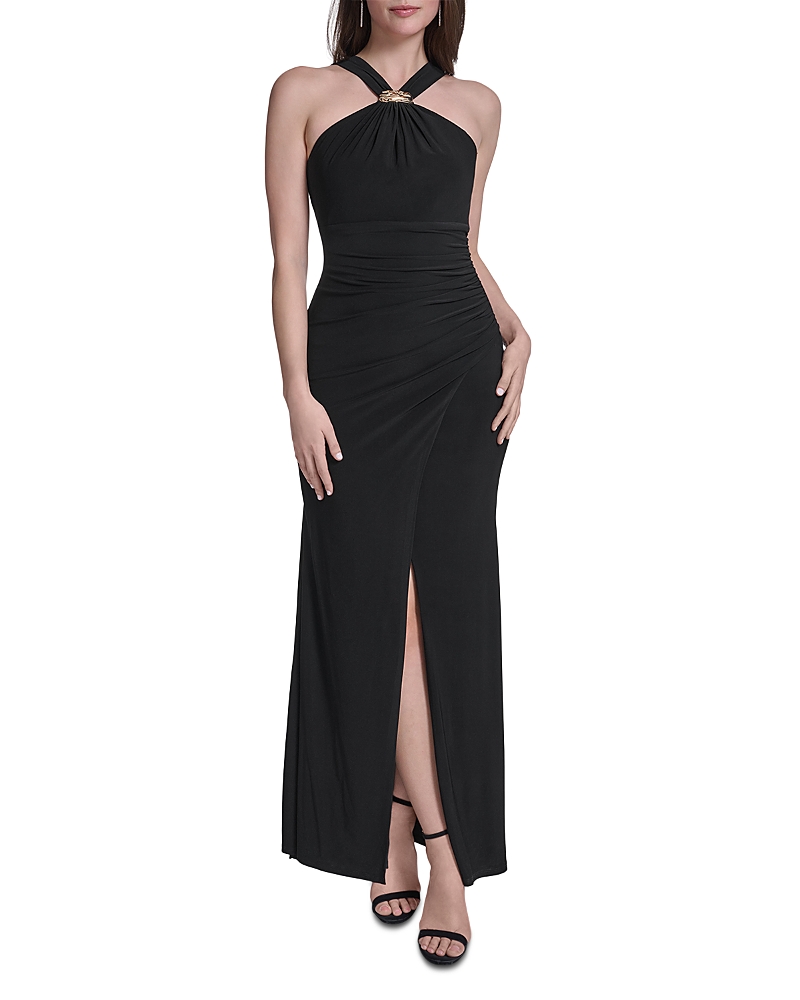 Eliza J Halter Gown