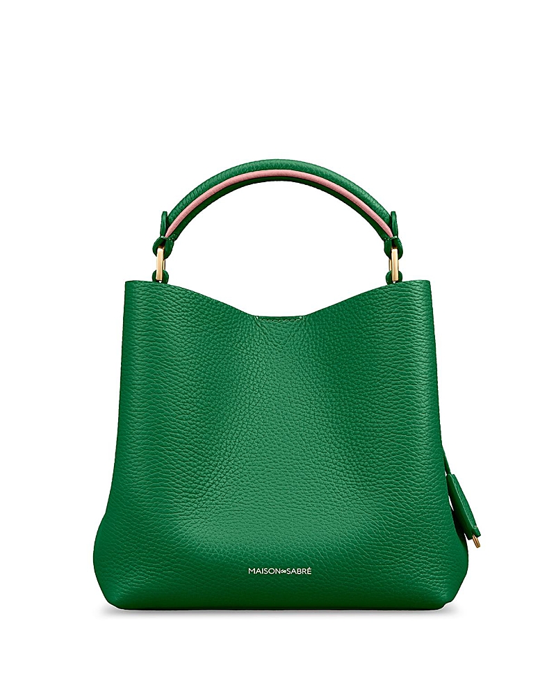 Maison De Sabre Leather Mini Leather Bucket Bag · Mini