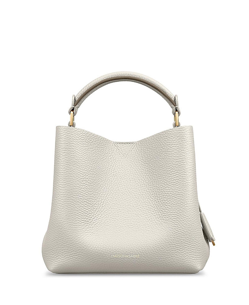 Maison De Sabre Leather Mini Leather Bucket Bag · Mini