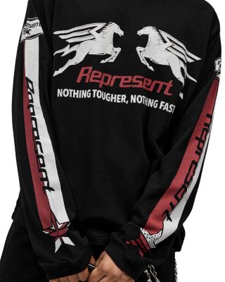 Mesh Pegasus Long Sleeve T Shirt