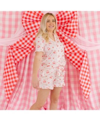 Women's Cherry Bows Lounge Set