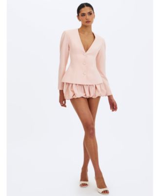  Savina Taffeta Bubble Shorts