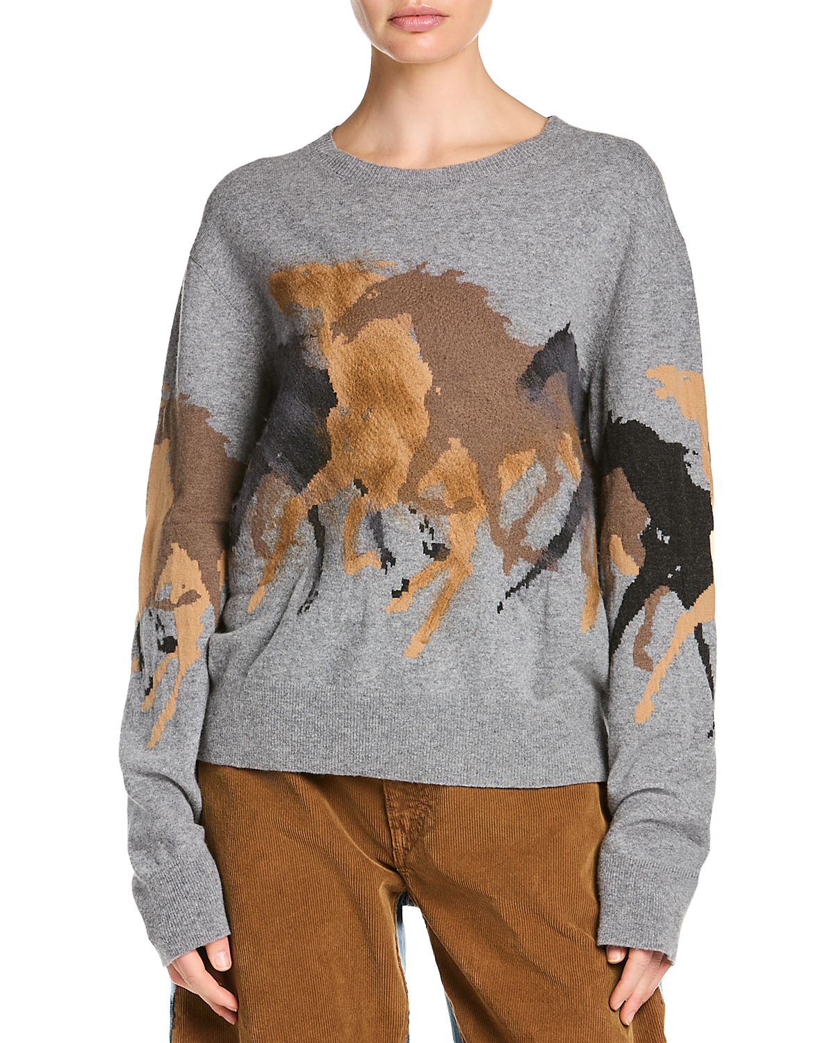Stella McCartney Racing Horses Sweater