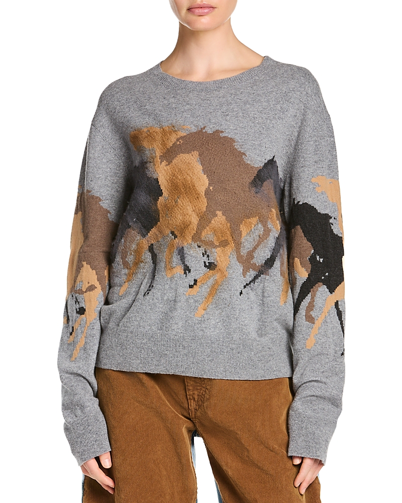 Stella McCartney Racing Horses Sweater