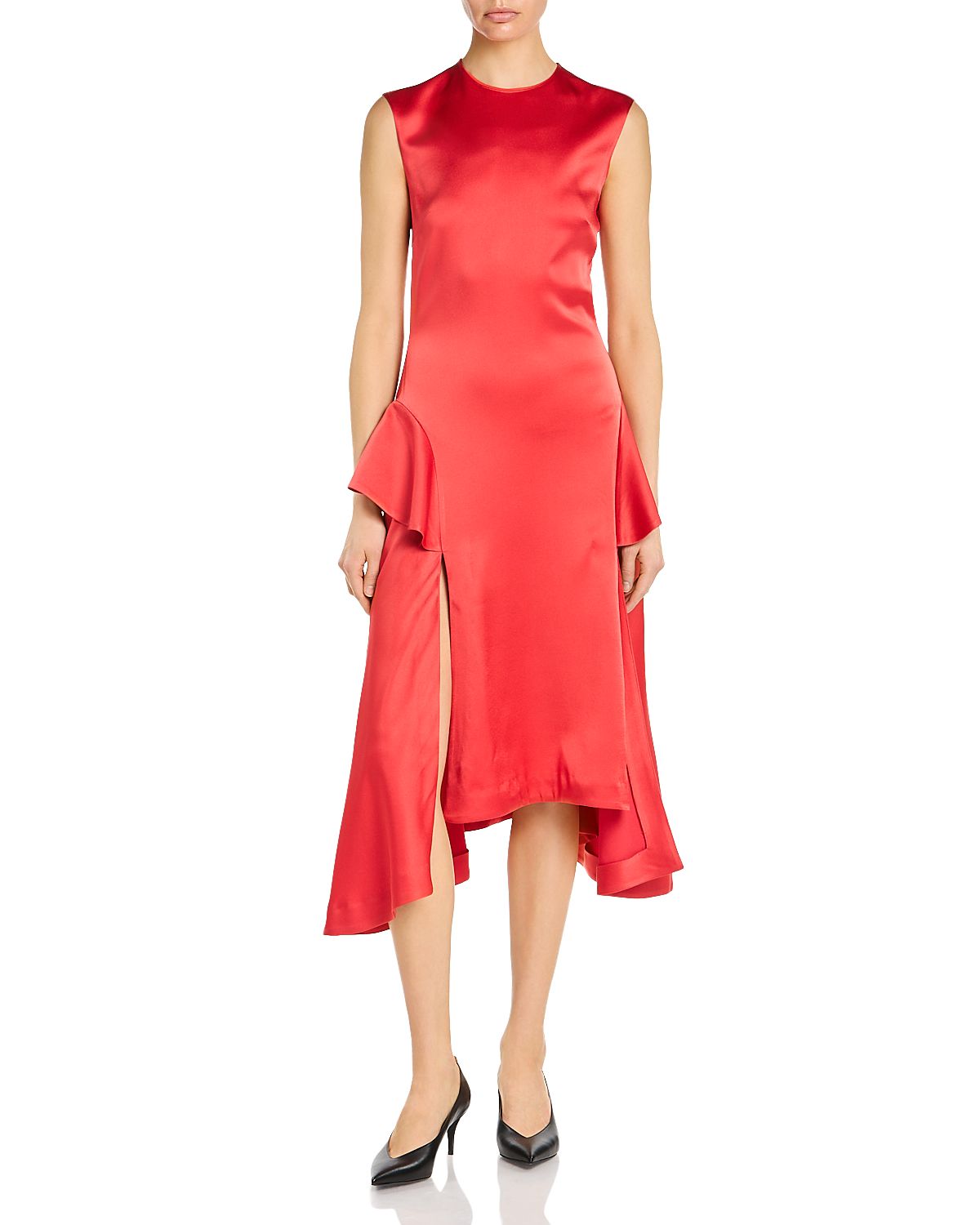 Stella McCartney Satin Midi Dress