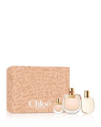 Chloé Nomade Eau de Parfum for Women and Body Lotion Trio Gift Set