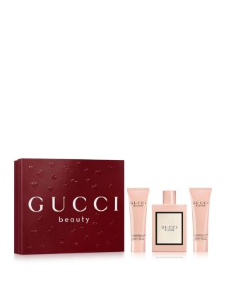 Bloom Eau de Parfum for Women, Body Lotion and Shower Gel Trio Gift Set ($205 value)
