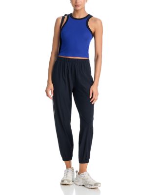 Megan Woven Nylon Joggers - thumbnail 7