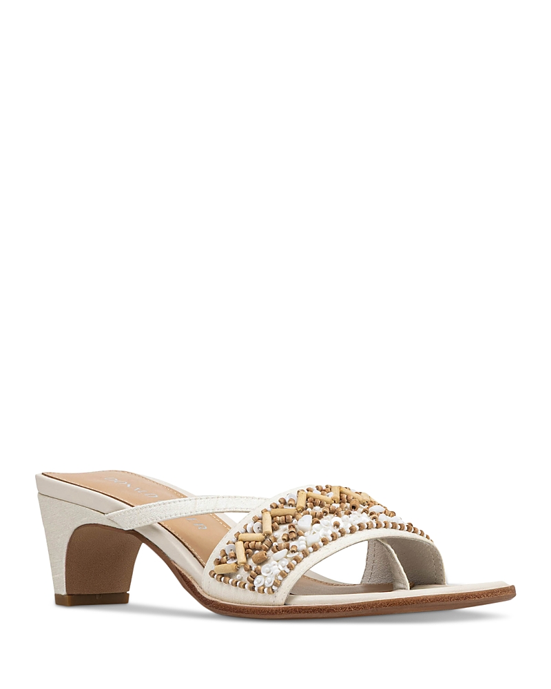 Donald Pliner Women's Dhora Mid Heel Dress Sandals