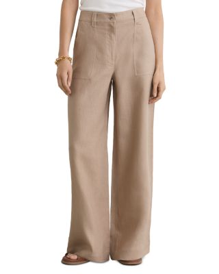 Petites Ashby Linen Pants