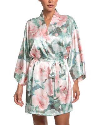 Satin Wrap Robe