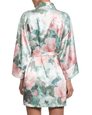 Satin Wrap Robe