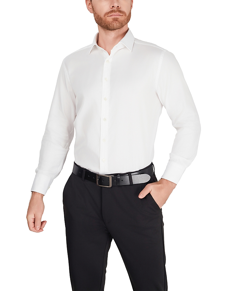 Thomas Pink Mason Textured Solid Dress Shirt