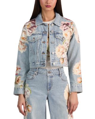 Chloe Cropped Denim Jacket