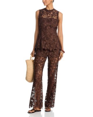 Lace Flare Pants