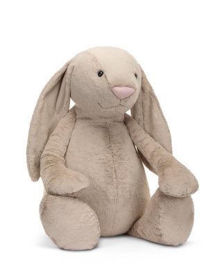 Bashful Beige Bunny Gigantic Plush - Ages 3+