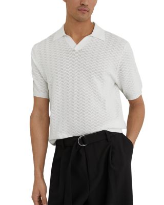 Slim Fit White Polo Shirt