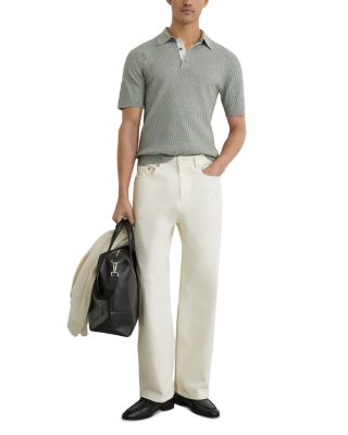 Slim Fit Soft Sage Polo Shirt