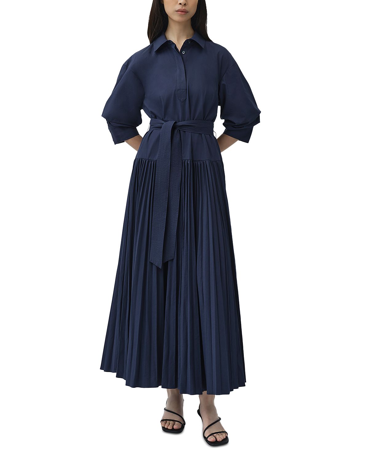 Simkhai Arlo Belted Maxi Dress