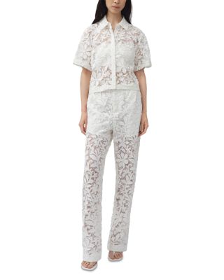 Braylen Cotton Lace Pants