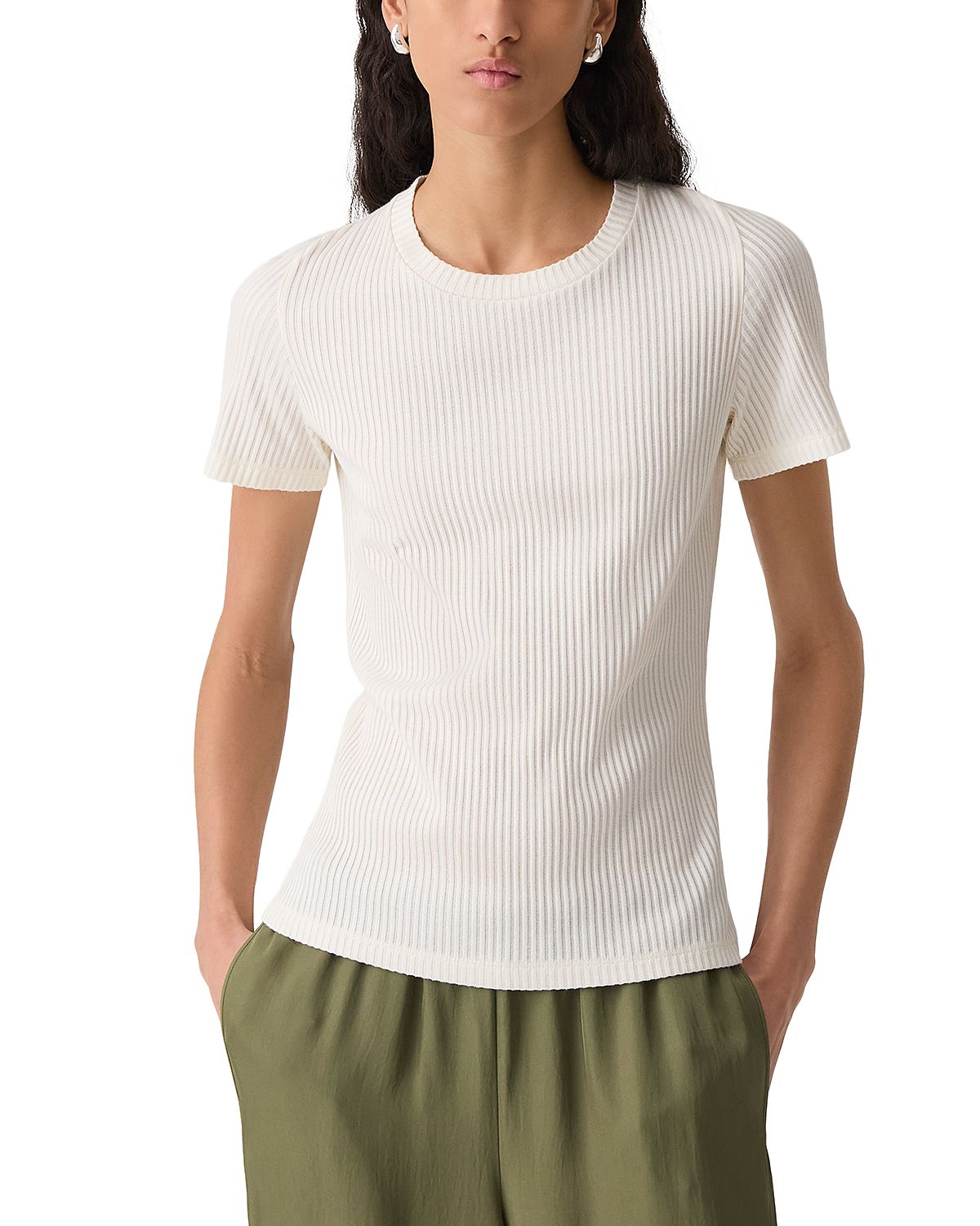 Theory Ribbed Tee