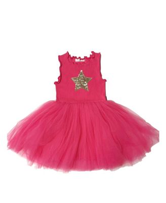 Petite Hailey Girls' Star Tutu Dress - Little Kid, Big Kid In Pink