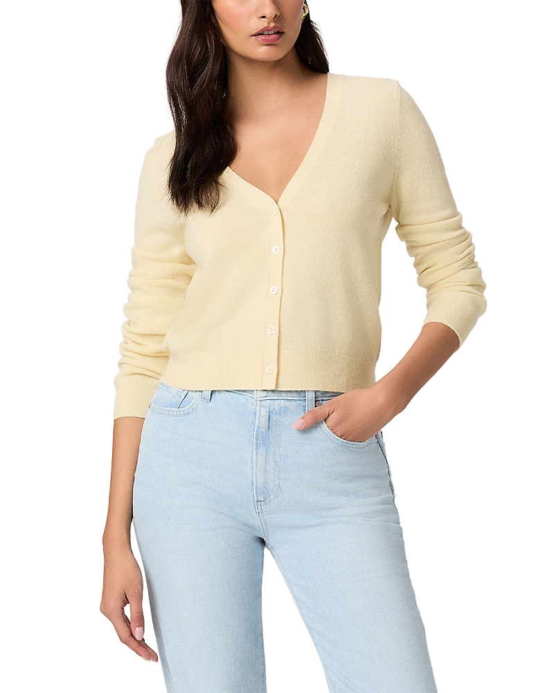 Paige Brioche Cashmere Cardigan Sweater