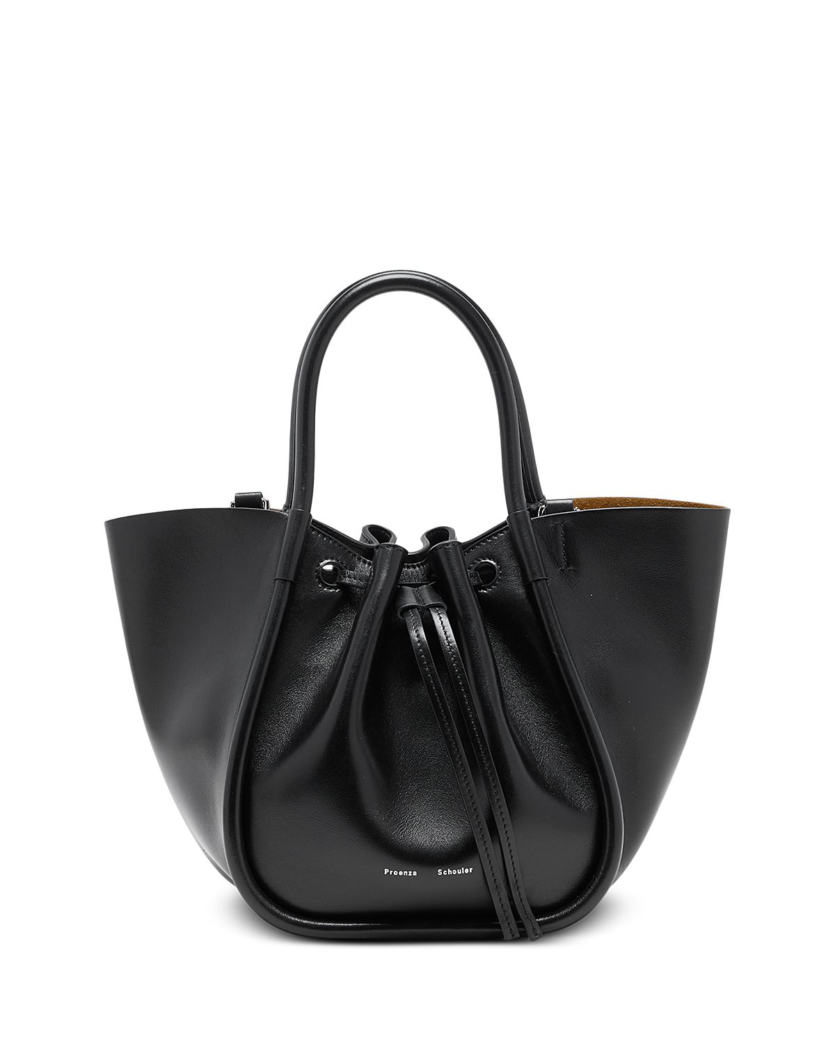 Proenza Schouler Small Ruched Leather Tote Bag