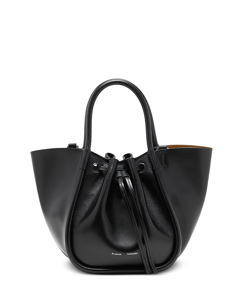 Proenza Schouler Small Ruched Leather Tote Bag