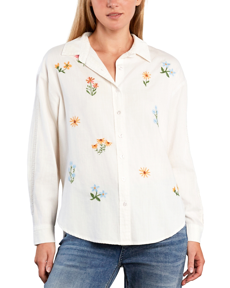 Billy T Wild Blossom Embroidered Shirt