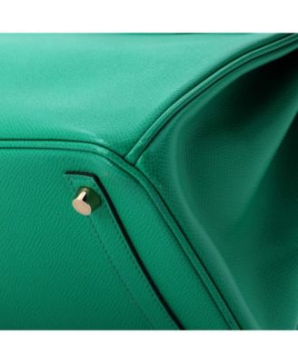 Birkin 30 Handbag Green Epsom with Gold Hardware