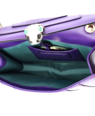  Small Serpenti Forever Square Shoulder Bag Leather