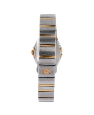  Constellation Quartz Watch in Stainless Steel and Rose Gold with Diamond Bezel and Markers 30mm
