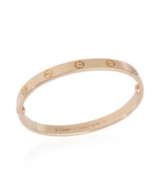  Love 18k Rose Gold Bracelet