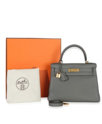 Kelly 28 Leather Handbag