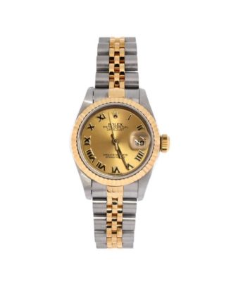  Oyster Perpetual Datejust Automatic Watch in Stainless Steel and Gold 26mm