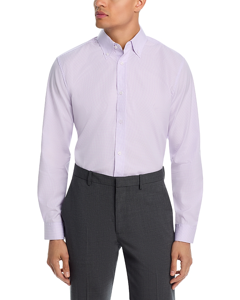 The Men's Store At Bloomingdale's Microcheck Button Down Shirt - Exclusive