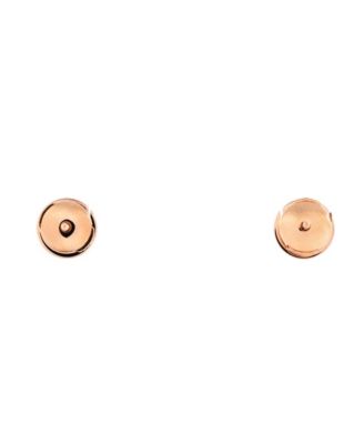  Love Stud Earrings 18K Rose Gold