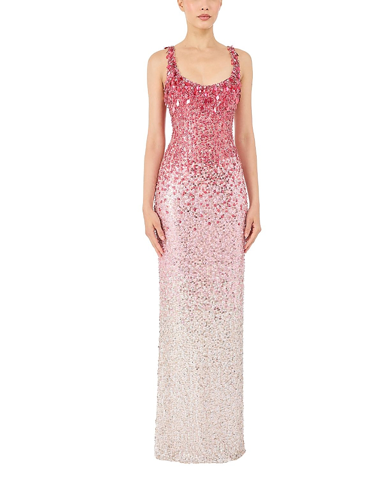 Jenny Packham Decora Sequin-Embellished Maxi Dress