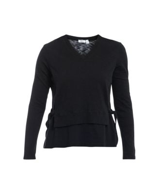  Mixed Media Double Layer  Tee