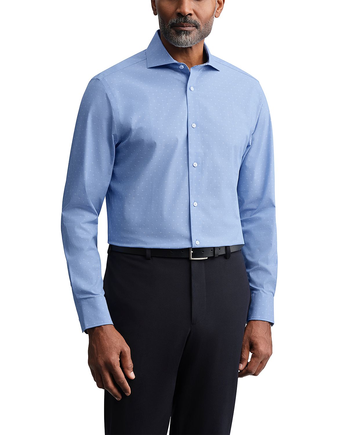 Ted Baker Nantucket Spread Collar Slim Fit Premium Stretch Dress Shirt