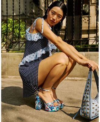 Adalina Polka Dot Mini Dress