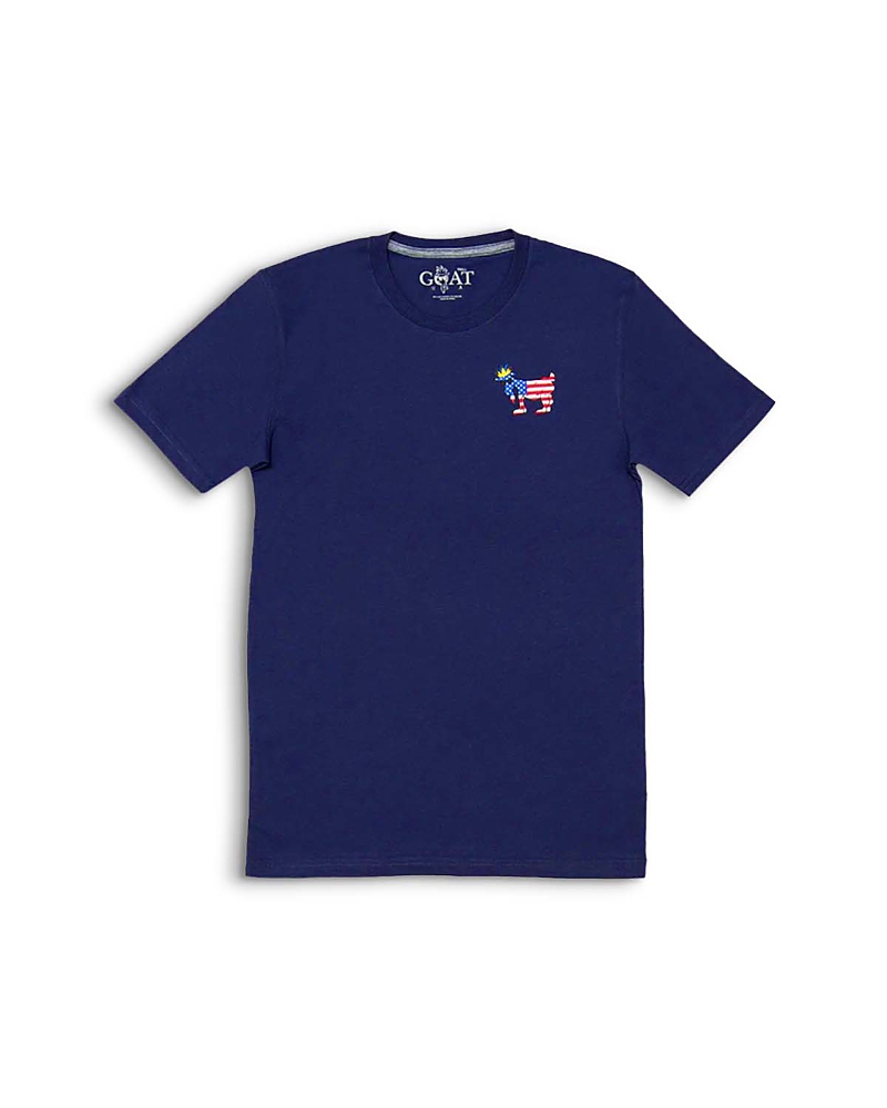 Goat Usa Boys' Chest Logo Graphic Tee - Little Kid, Big Kid