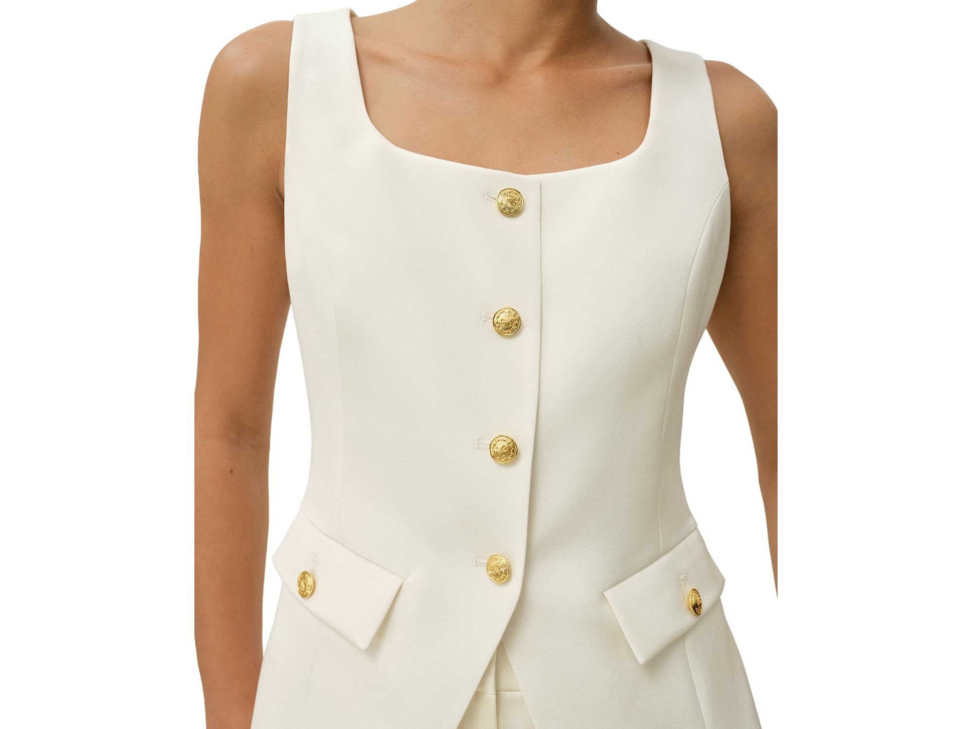 Cintre U-Neck Sleeveless Vest — Image 9