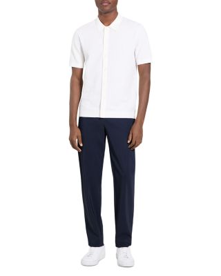 Cairn Short-Sleeve Sweater in Cotton