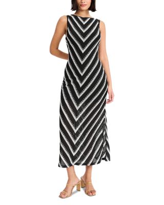 Crochet Sleeveless Midi Dress