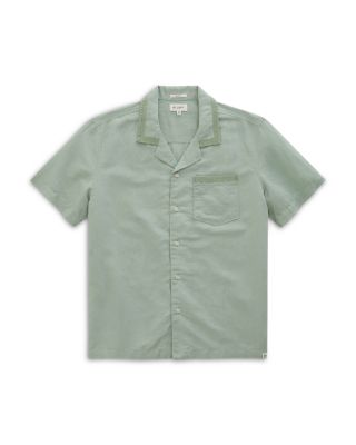 Relaxed Fit Camp Collar Shirt