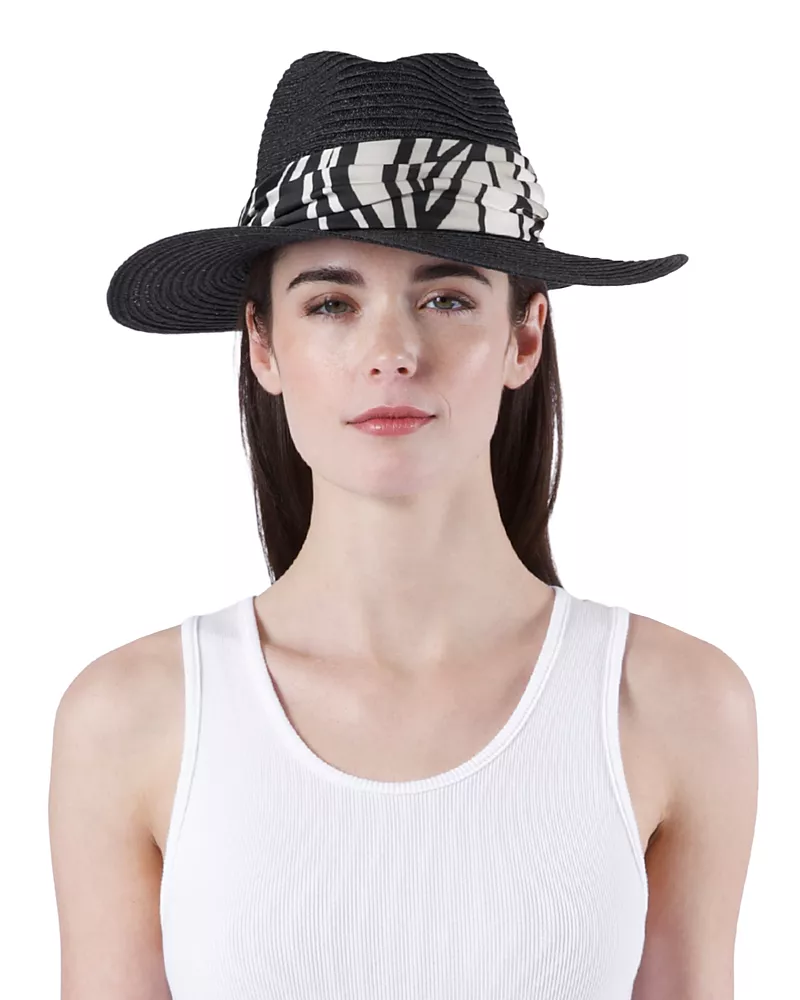 Eugenia Kim Courtney Packable Straw Fedora