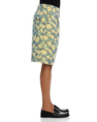 Floral Print Bermuda Shorts